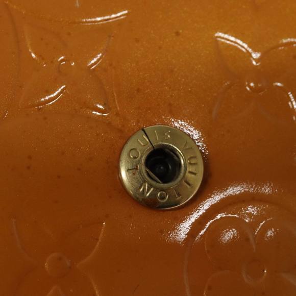 LOUIS VUITTON Monogram Vernis Motto Pouch Marshmallow Pink M91312 LV Auth 84288 - Picture 11 of 16